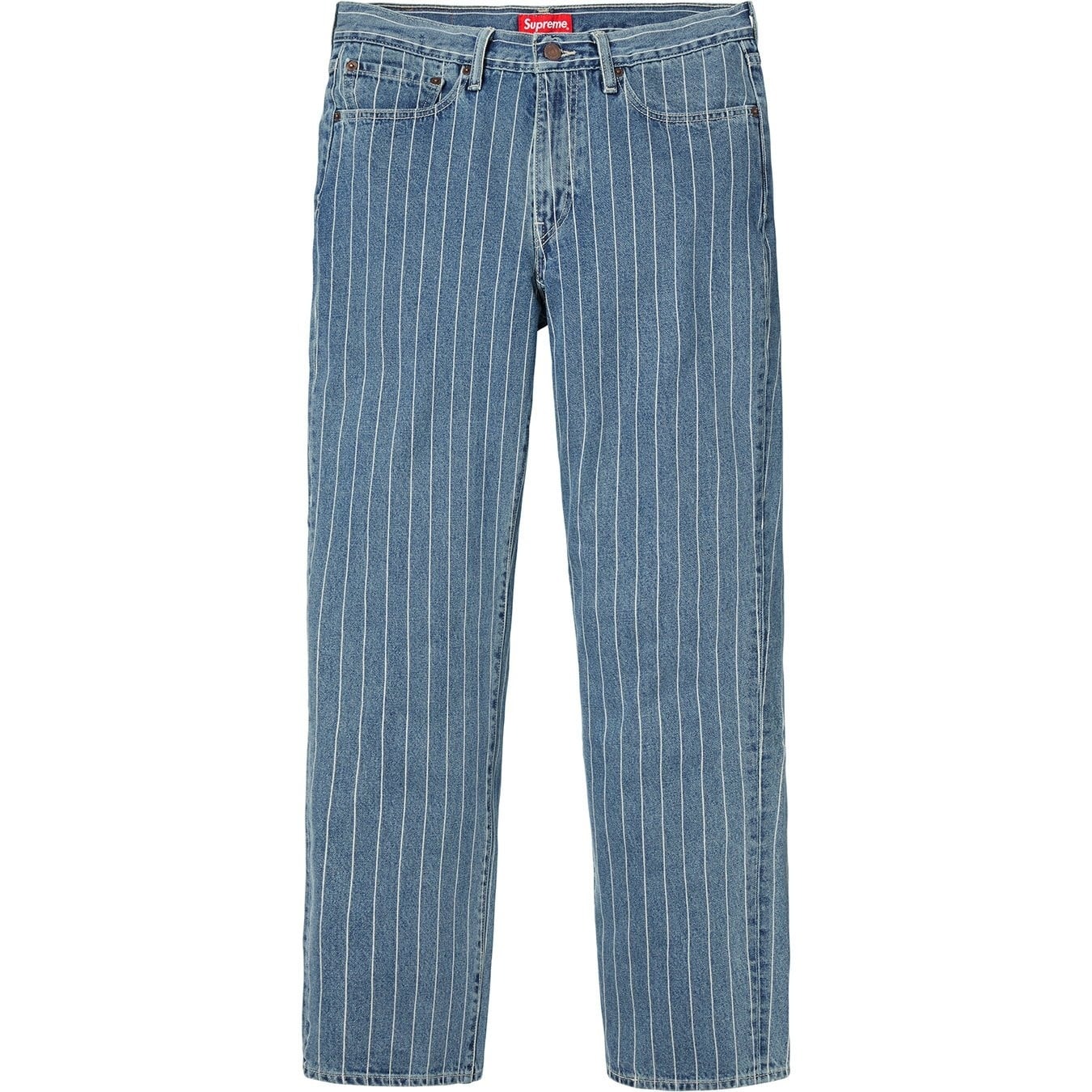 Supreme®/Levi's® Pinstripe 550 Jeans view 6